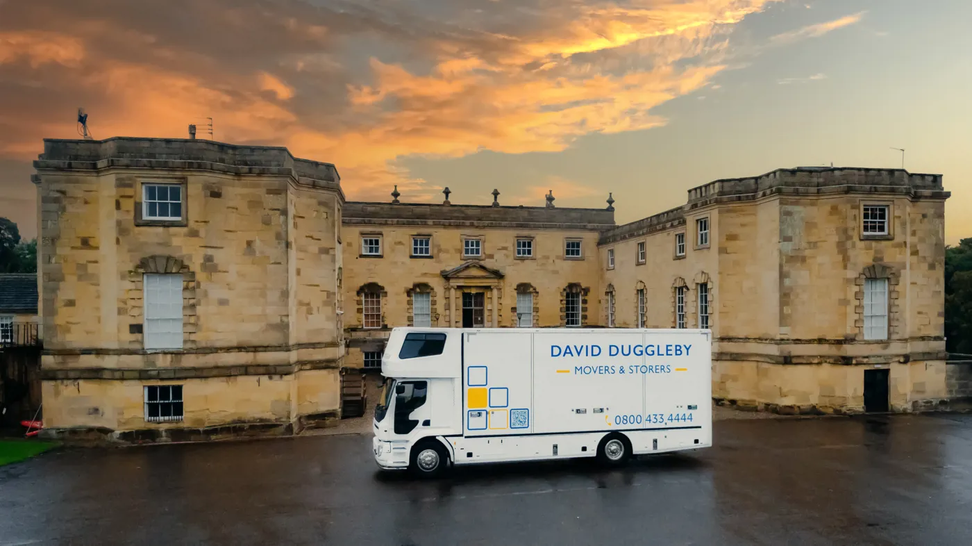 David Duggleby Movers & Storers removal van
