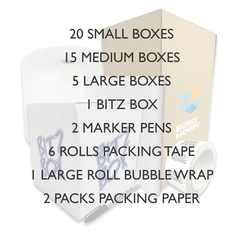 Removals pack - gold